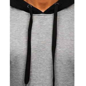 Venta al por mayor Plain Mens Streetwear Sudaderas con capucha Logotipo personalizado Peso pesado Algodón Oversized Mens Drop Shoulder Hoodies para mí - Product Image 3