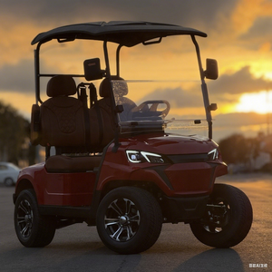 Best 1–2-Seater Electric Off-road Golf Cart/Golf Buggy with Lithium Battery 4KW System Cheap Price Metal Steel <b>Plastic</b> Hunting - Product Image 6