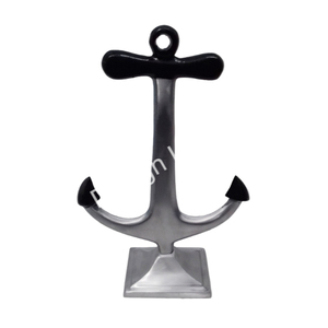 ธีมทางทะเลประติมากรรมเดินเรือเรือแข็งสมอเรือรุ่นศิลปะเคลื่อนย้ายสําหรับรายการตู้โชว์อุปกรณ์ตกแต่ง - Product Image 3