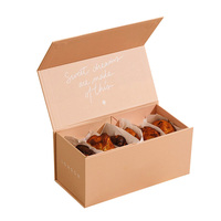 Boîte d'Emballage Personnalisée de Luxe pour Biscuits, Cadeaux Alimentaires, Pâtisseries et Cookies