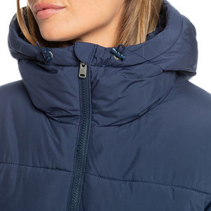 Chaqueta de burbujas de punto con patrón sólido a la moda para mujer para la temporada de otoño e invierno, ropa transpirable para exteriores, chaqueta acolchada para mujer - Product Image 5