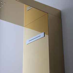 Panel de Ducha Dorado de Diseño Moderno con Hidromasaje H 150cm, Conjuntos de Baño - Product Image 5