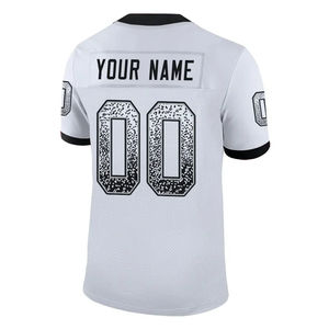 Camiseta de manga corta lista para enviar para hombre Uniforme de camiseta de fútbol americano personalizable del fabricante - Product Image 2