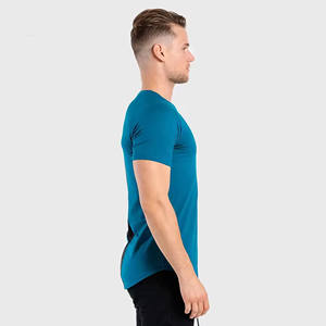 เสื้อยืดลำลองสปอร์ตผู้ชาย ลดราคาช่วงซัมเมอร์ ทรงเข้ารูป ผ้าถักคุณภาพสูง 180 แกรม แขนสั้น 3 มิติ สไตล์สตรีทแวร์ รับสั่งทำ - Product Image 4