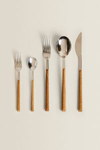 หรูหรา8ชิ้นใหม่มาถึง2024เงินFlatware 304 SSสแตนเลสสตีลDesignerช้อนส้อมช้อนส้อมSilverwareจากStar CRAFTSอินเดีย - Product Image 4
