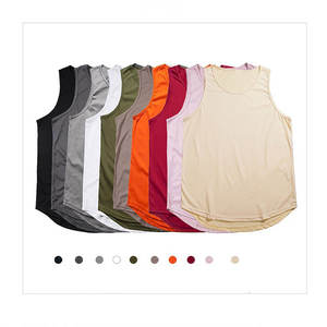 Débardeur de sport pour homme, vêtement de sport, débardeur de fitness, séchage rapide, respirant, tricoté en polyester/coton, coupe ajustée, entraînement, sous-vêtement de sport - Product Image 6