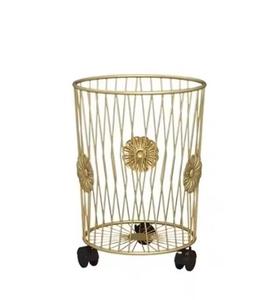 Panier à linge avec cadre en métal enduit de poudre, résistant à la rouille et facile à nettoyer paniers à linge très exigeants - Product Image 4