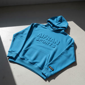Sudadera con Capucha AIFRAN Premium con Logotipo en Relieve 3D, Sudadera de Forro Polar Grueso para Hombre, Estilo Urbano, Talla Grande, Unisex, Ropa Deportiva para Gimnasio - Product Image 4