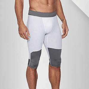 Pantalones Cortos Deportivos de Compresión para Hombre, Transpirables, Anti-UV, de Poliéster/Nailon, para Gimnasio, Fitness y Cross Running, Venta al Por Mayor - Product Image 5