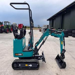 รถขุดขนาดเล็กแบบตีนตะขาบ Sunwardds SWE08B 80E 8 ตัน พร้อมเครื่องยนต์ ปั๊ม และชุดเกียร์ - อะไหล่หลักครบชุด - Product Image 6