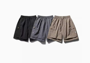 Summer Vintage Men's Cotton Pocket Shorts Street Style Custom New Designed Cargo Pants Casual Shorts pour hommes - Product Image 2