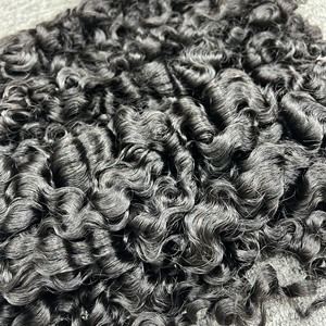 Extensions à clipser alignées sur les cuticules bouclées birmanes vietnamiennes brutes Remy Hair Machine de haute qualité Double trame toutes les couleurs teintables - Product Image 4