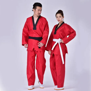 Arrivée 2026, ensembles de vêtements de sport de taekwondo pour adultes en coton de haute qualité, légers et confortables, service de logo personnalisé OEM du Pakistan - Product Image 3