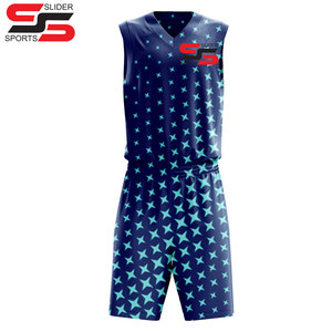 Série d'uniformes de basketball personnalisés, maillot, vêtements de sport pour équipe universitaire, style respirant et imprimé - Product Image 4