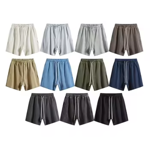 Venta al por mayor correr personalizado sudor corto peso pesado liso hombres algodón polar francés Terry pantalones cortos de sudor - Product Image 3