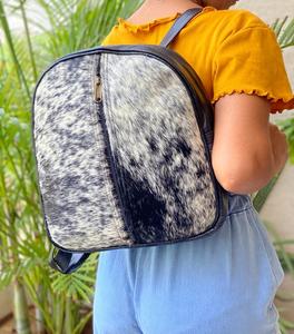 กระเป๋าเป้สะพายหลังหนังวัวแท้แบบย้อนยุคหนังวัวแท้ทำด้วยมือสำหรับทุกเพศแนววินเทจ - Product Image 3