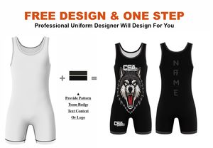 Vente chaude Sublimation Impression MMA Porte Full Body Wrestling Singlet Nouveau Design Top dans la ville 2026 Wrestling Fighting Wears - Product Image 2