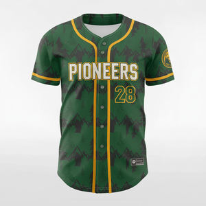 Maillots de baseball originaux et drôles hauts personnalisés Streetwear Sportswear grande taille pas cher maillot de baseball personnalisé pour adultes - Product Image 1