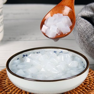 Vente en gros cubes de nata de coco au sirop sucré cube de gelée de noix de coco naturelle desserts sains - Product Image 2