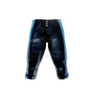 Jeu d'uniformes de football américain de conception OEM 100% polyester antibactérien logo personnalisé léger respirant grande taille - Product Image 6