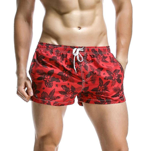 Pantalones cortos de playa deportivos de verano para hombre recién llegados al por mayor 100% algodón secado rápido ecológico sólido multicolor nueva moda satén - Product Image 5