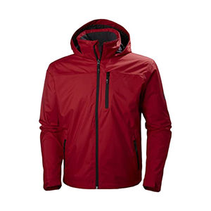 Venta al por mayor en blanco personalizado pulóver chaqueta cortavientos sudaderas con capucha para hombre cremallera lateral con bolsillos chaqueta impermeable chaqueta acolchada - Product Image 1