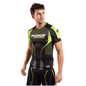 Grappling MMA BJJ Compression HD Digital Print Rash Guard <b>Shorts</b> Set Stretch Lightweight Breathable 100% Polyester Shrink-Proof - Product Image 3