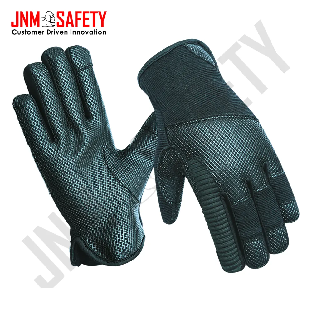 Reinforced Industrial Anti Vibration Touch Screen Mechanic Work Gloves High Performance Safety Gloves Synthetic Leather Gloves