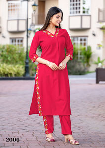 ชุดเคอร์ติผ้าฝ้าย2ชิ้นแบบเป็นทางการพร้อมด้ายทำด้วยมือสำหรับสาววิทยาลัยและออฟฟิศ - Product Image 5