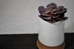 <b>Ceramic</b> Utensil Holder Crock | Stylish Kitchen <b>Spoon</b> Storage Jar | Durable Countertop Organizer Dishwasher Microwave Safe - Product Image 3