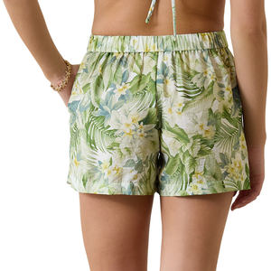 Shorts de bain légers pour femmes avec taille élastique, tissu respirant, écologiques et à séchage rapide pour un ajustement personnalisé - Product Image 6