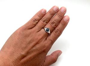 Boho Style Classical <b>Ring</b> Jewelry For <b>Women</b> Silver Jewelry 925 Sterling Silver <b>Black</b> Onyx Gemstone Handmade <b>Ring</b> Gift For Love - Product Image 2