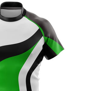 Color sólido último diseño sublimado de talla grande Rugby Jerseys / 100% poliéster calidad superior personalizado Rugby Jerseys - Product Image 4