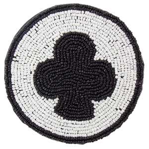 Colour full seed beads coasters handmade <b>cup</b> beads coaster from India at best price for home and hotel coasters - Product Image 2