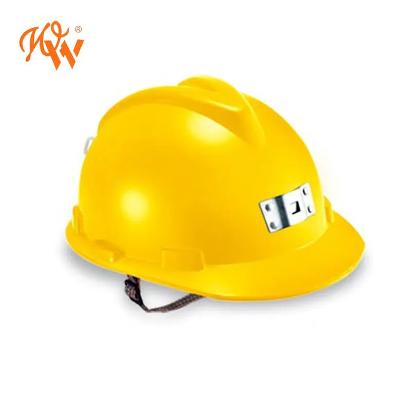 WEIWU cheap HDPE construction mining miner helmet 288 hard hat light holder safety helmet