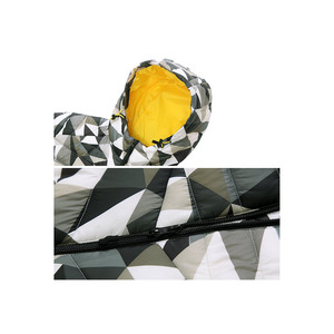 Identity Custom Clothing Manufacturer Veste bulle décontractée pour hommes Manteau rembourré avec capuche pour hommes - Product Image 3