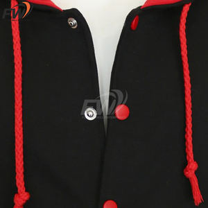 แจ็คเก็ตวิซาร์ดขายดี แจ็คเก็ตวิซาร์ดขนแกะสไตล์เท่ห์สำหรับฤดูหนาว แจ็คเก็ตวิซาร์ดเบสบอลบอมเบอร์สำหรับผู้ชาย - Product Image 3