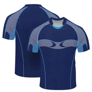 Venta al por mayor, diseño de uniforme de Rugby, camiseta de Rugby, logotipo personalizado, 100% poliéster, impresión por sublimación, ropa deportiva, 100% poliéster, adultos - Product Image 6