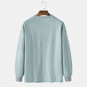 เสื้อสเวตเตอร์ผ้าฟลีซของผู้ชายมาใหม่ในดีไซน์ที่แตกต่างเสื้อฮู้ดและสเวตเชิ้ตสีพื้น - Product Image 2