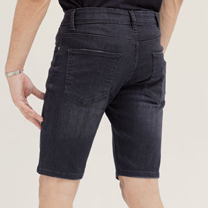 2026 Latest Selling <b>Men</b> High Street Mid Waist <b>Slim</b> <b>Fit</b> Quick Dry Casual Denim <b>Shorts</b> - Product Image 2