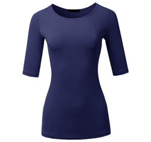 Camisetas de Mujer Cómodas y de Alta Calidad, Ajuste Delgado, Ideales para el Verano, Camisetas de Mujer OEM en Venta, MOQ Bajo - Product Image 5