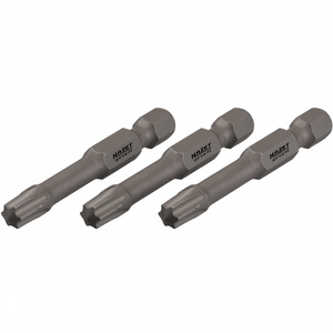 Hazet 1/4'' <b>TORX</b> Long Impact Torsion <b>Bits</b> Set of 3 Power Tool Accessories - Product Image 2
