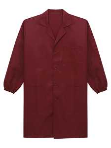 Exclusivo Unisex Hombres Bata de laboratorio médico de alta calidad de manga larga blanco Hospital Uniforme Doctor Enfermera Ropa de laboratorio - Product Image 3