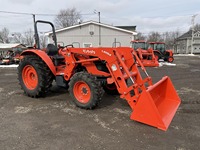 Tractor Kubota M5660SUHD 2023 4WD con Motor, Caja de Cambios, Bomba y Todos los Implementos, Certificado CE, 4 Horas de Uso, en Venta