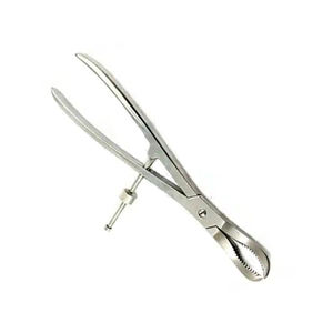 Pinzas de Sujeción Ósea para Tornillos, 16.5cm, Instrumento Ortopédico Manual, Acero Inoxidable, Reutilizable, Herramienta Quirúrgica de Grado Médico, CE - Product Image 4