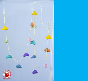 100% guirlandes de boules d'arbre de Noël en feutre de laine faites à la main taille personnalisée approvisionnement en vrac largement utilisé pour les fêtes en plein air prix bas - Product Image 6