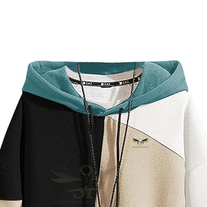 Nouveau style de sweats à capuche de couleur unie pour hommes vente en gros 100% coton sweats à capuche pour hommes à vendre - Product Image 2