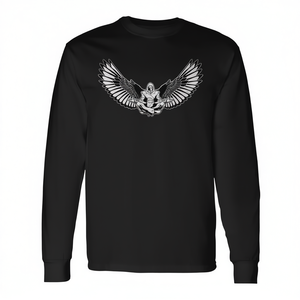 Camiseta de Manga Larga Gótica Oscura Cristiana Fallen Angel, Producto Promocional - Product Image 2