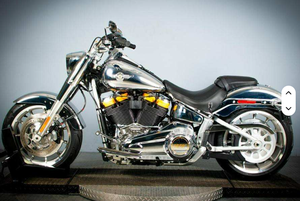 H-a-r-l-e-y  D-a-v-i-d-s-o-n  Fat Boys Gray Ghost Nouvelle Moto Cruiser - Product Image 5