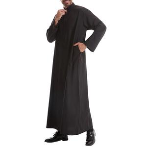 Abaya Jellaba hommes Islam Kameez Thobe nouvelle chemise arabe hommes Robe musulmane manches longues Musulamne hommes Robe - Product Image 2